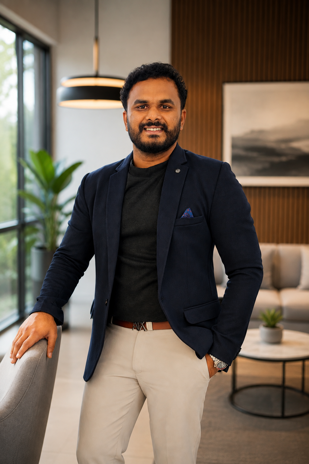 Portrait of Vinod Shetty